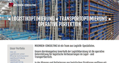 Desktop Screenshot of muemken-consulting.com